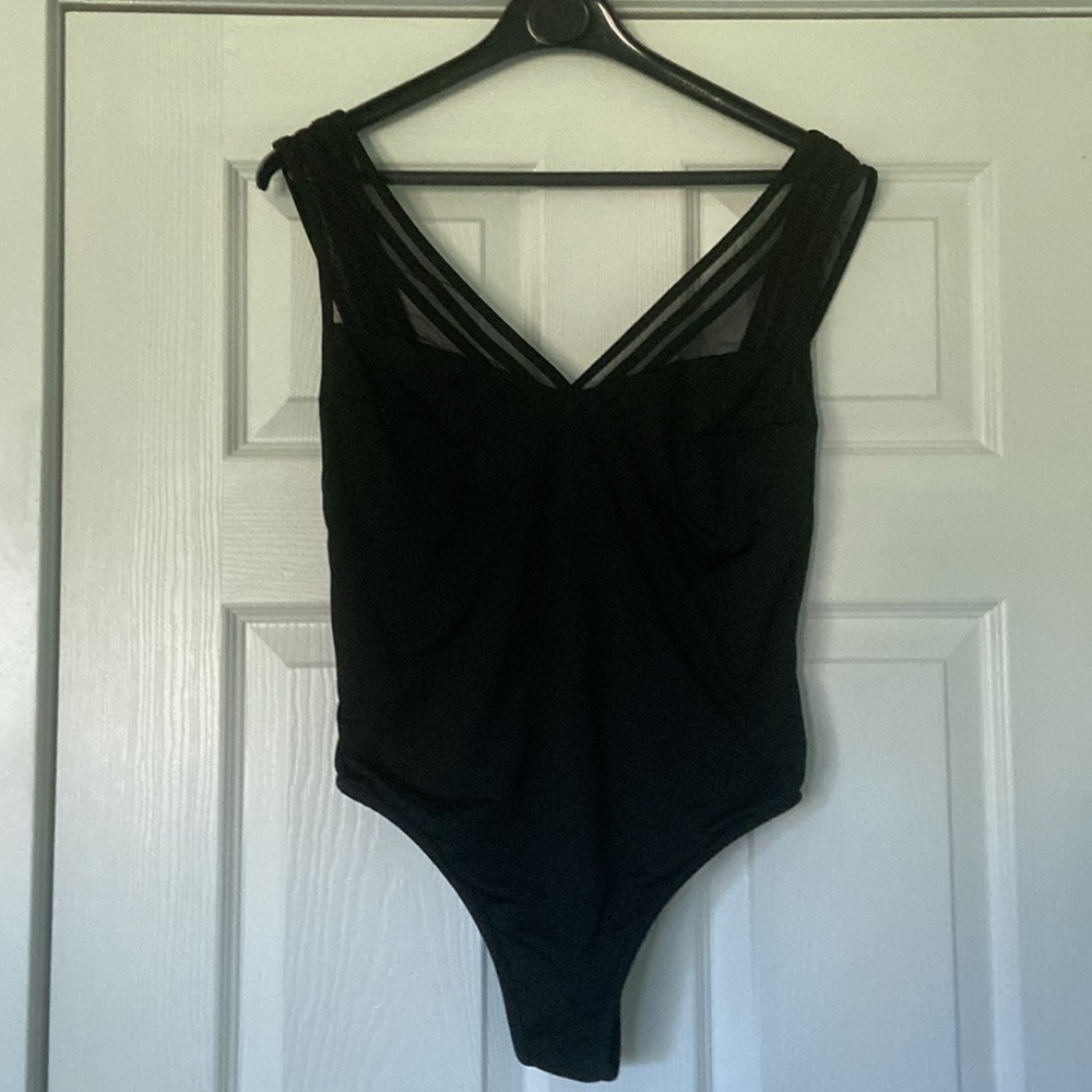 Panarea couture handmade in Italy Black and Teal Women's Swimsuit size L